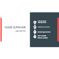 Lawyer card template design template for print-on-demand