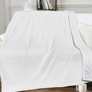 Dual-sided Stitched Fleece Blanket thumbnail 6
