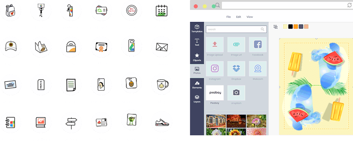 Printcart storefront and product customizer preview